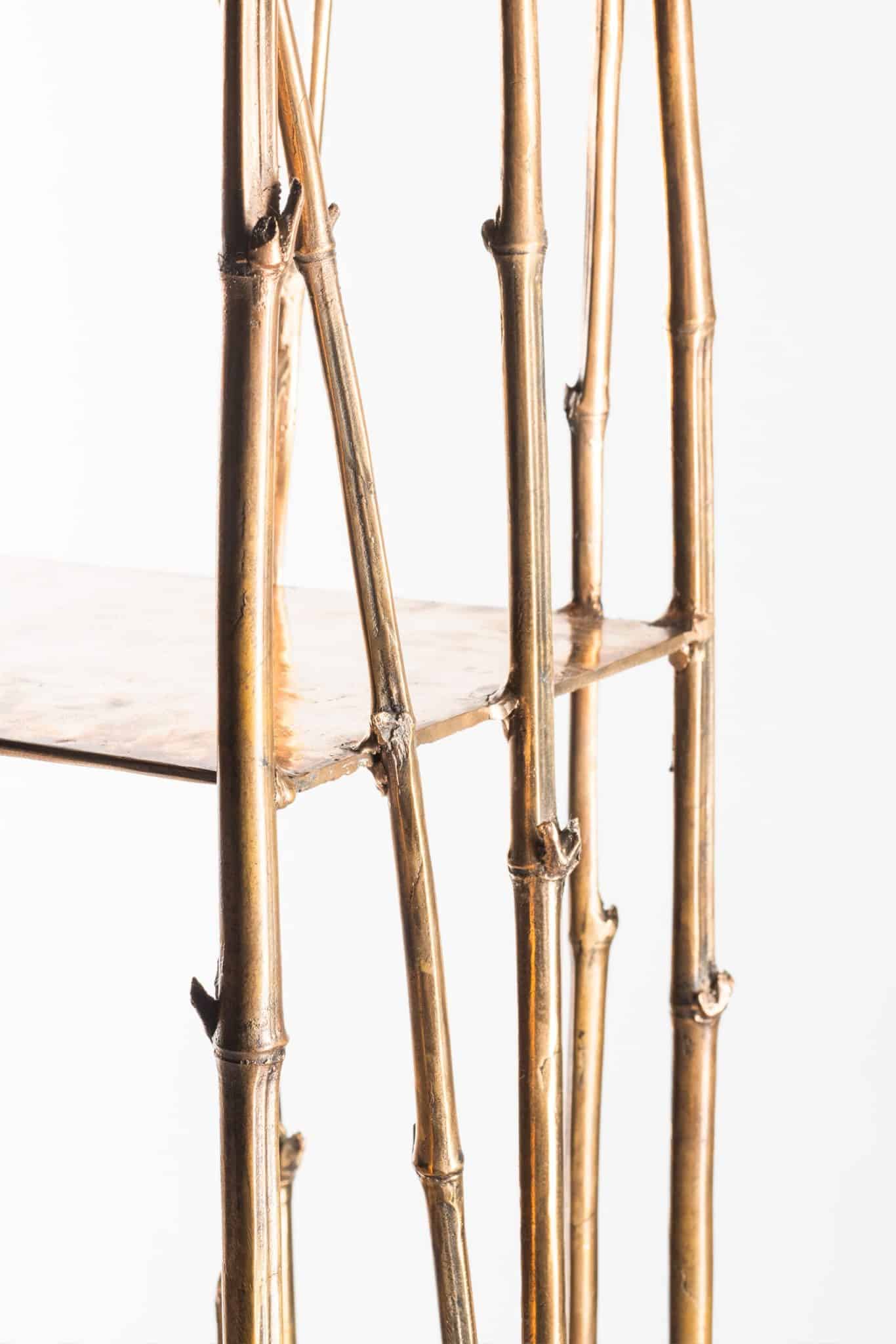 Bambù Forest Bookshelf in Bronze