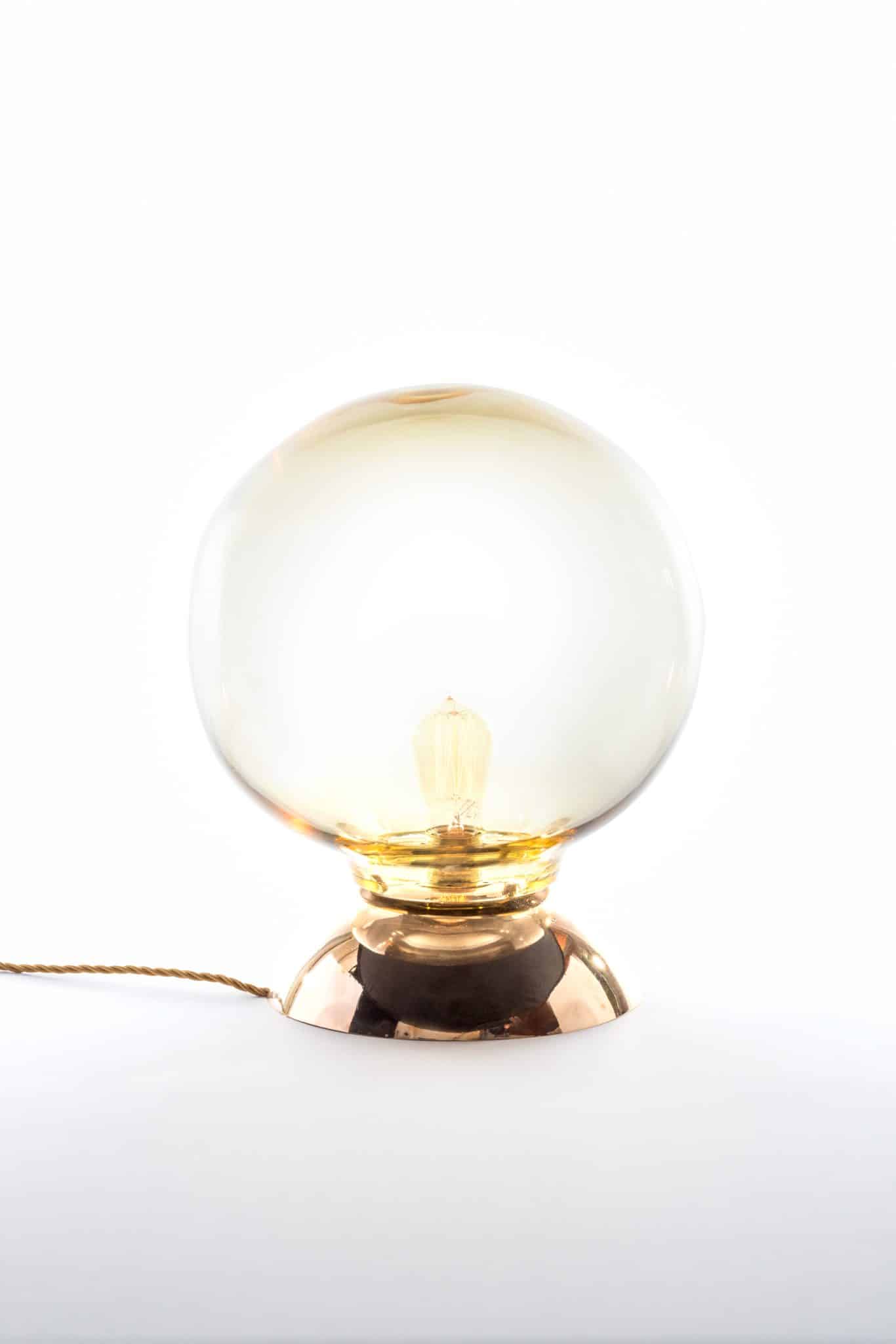 Bubble Lamp in Bronze