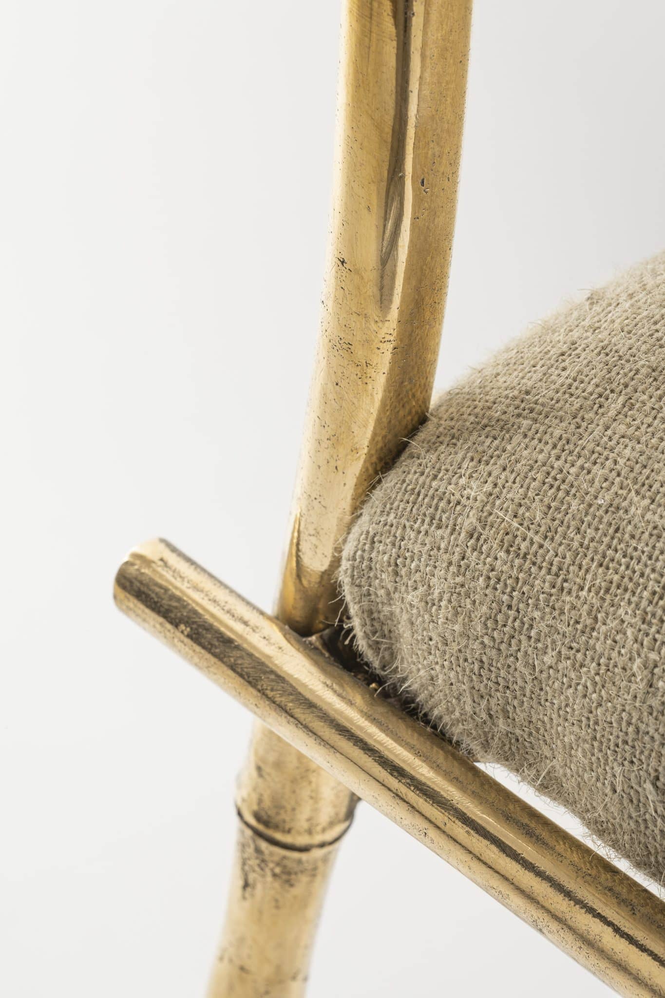 bambù chair in bronze