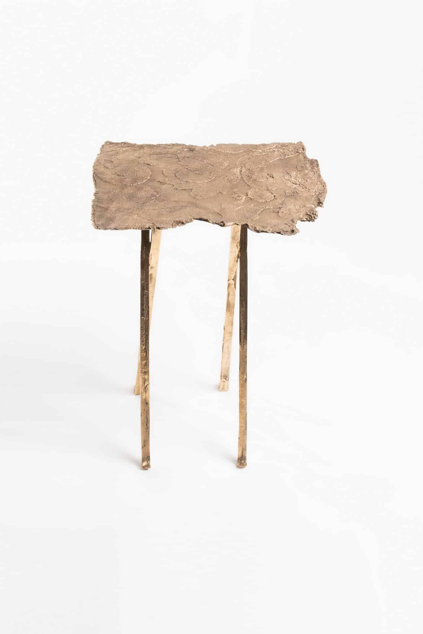 Damasco Coffee Table in Bronze