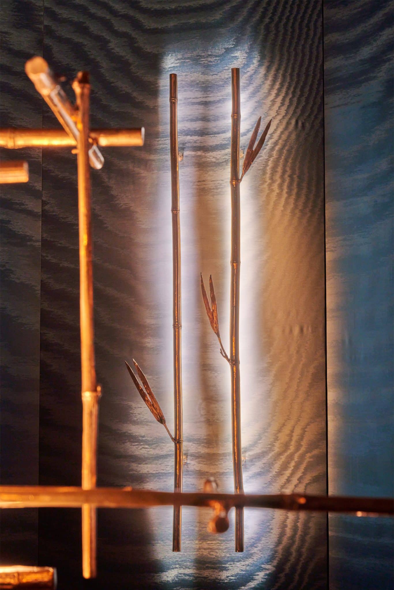 Bamboo Applique in Bronze