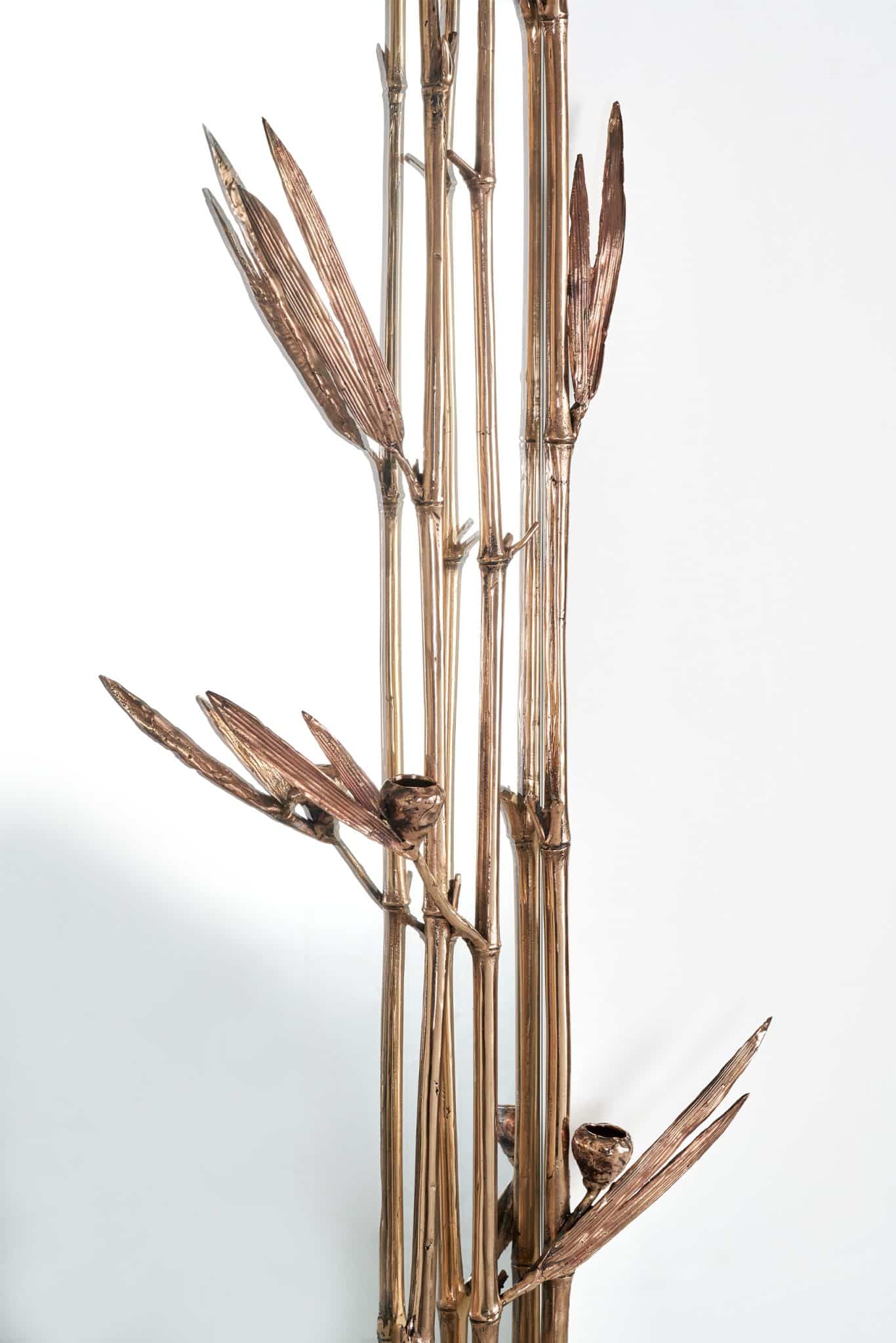 Bamboo Forest Mirror in Bronze