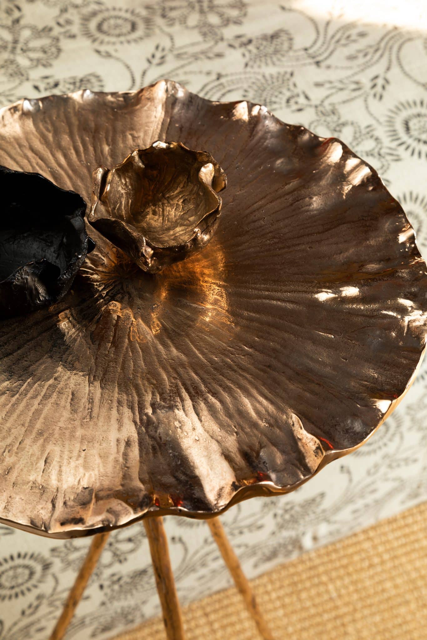 Fiore Coffee Table in Bronze