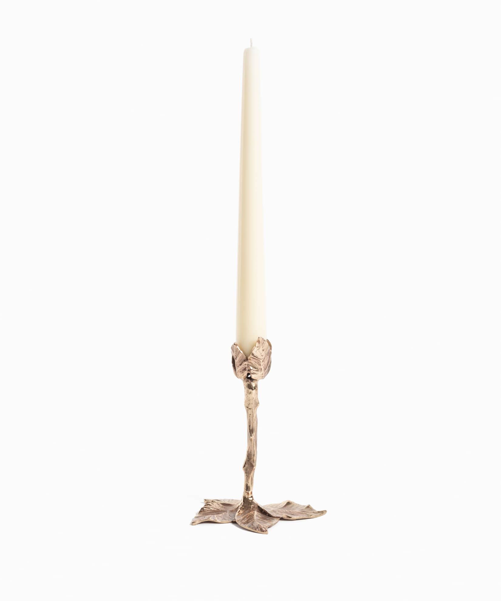 Immagine prodotto Foglie Candle Holder in Bronze Medium Osanna Visconti
