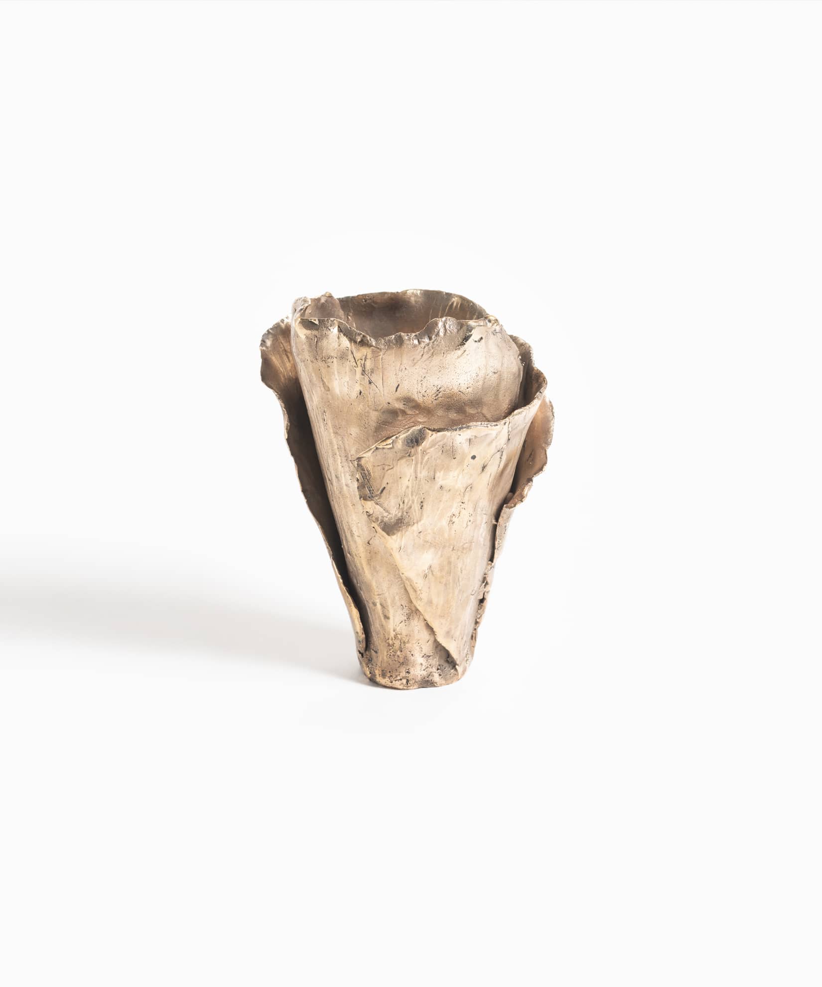 Vaso Naturalismo in Bronzo - Small